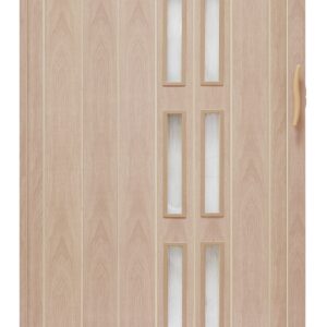 Drzwi harmonijkowe 005S DĄB SONOMA - 80 cm