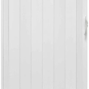 Drzwi harmonijkowe 001P BIAŁY MAT - 80 cm