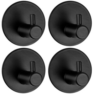 Zestaw 4 wieszaków loft Tavas czarny