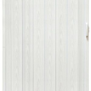 Drzwi harmonijkowe 004 04 biały dąb - 80 cm