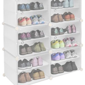 Szafka modułowa na buty PETRA biała