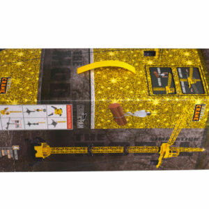 Dźwig Żuraw budowlany zdalnie sterowany  RC z hakiem 4CH 128cm