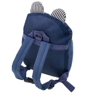 Plecak dla przedszkolaka dziecięcy plecaczek miś granatowy