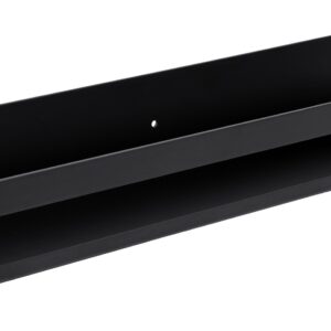 Półka łazienkowa loftowa Megara 50 cm czarna