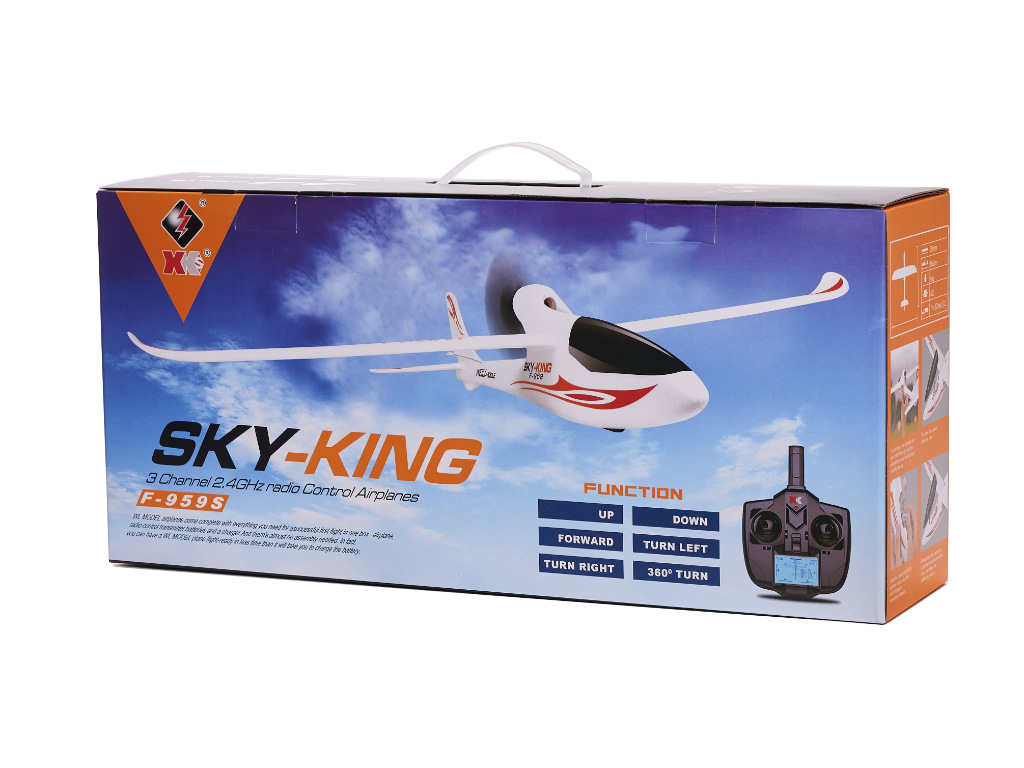 KX9606 Samolot RC WLtoys Sky King F959 2,4GHz 6