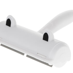 Szczotka wałek rolka do czyszczenia sierści z ubrań tapicerki biała niebieska