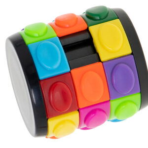 Układanka logiczna łamigłówka walec obrotowy 3 rzędy