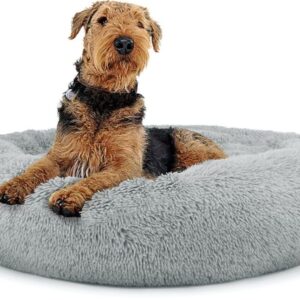 Legowisko pluszowe uniwersalne dla Psa Kota 80cm - jasnoszare