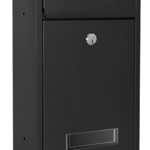 Skrzynka pocztowa na listy Gustav czarna