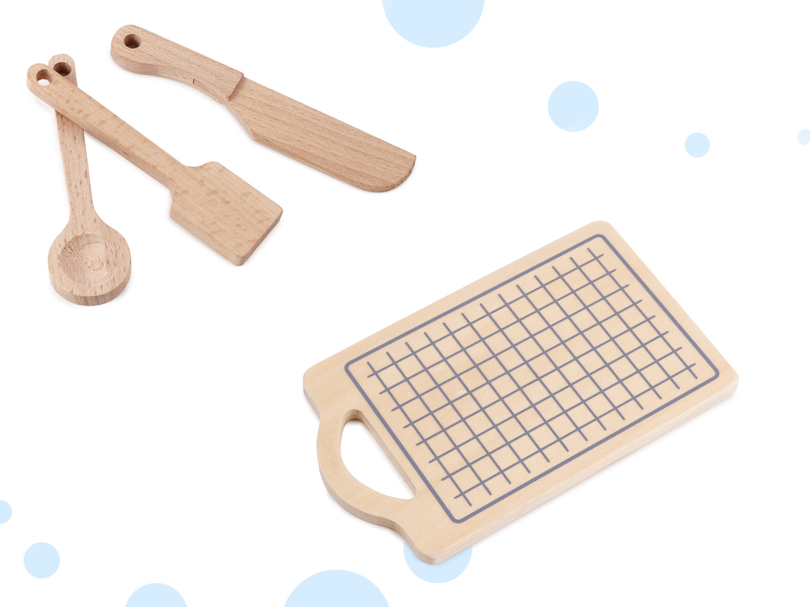 KX6287 Kuchnia drewniana MDF MODERN max + akcesoria 8
