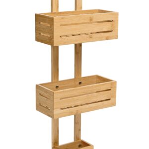 Półka MANILA bambusowa 3 poziomy do kuchni i łazienki