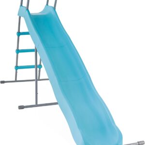 Zjeżdżalnia dla dzieci ogrodowa ślizg 244 cm duża stal tworzywo INTEX 44107