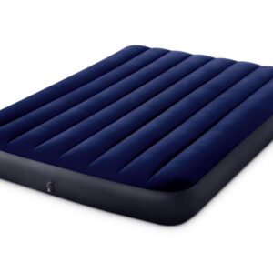 Materac dmuchany dwuosobowy welurowy 191x137 cm INTEX 64758