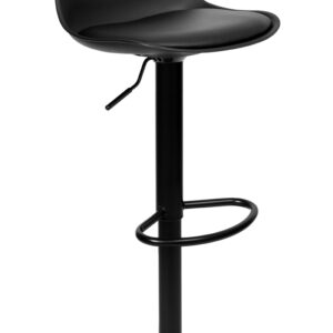 Hoker krzesło barowe RICARDO BLACK czarny