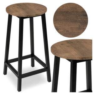 Hoker Flint Rustic loft industrial postarzany dąb