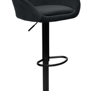 Hoker barowy Paterson czarny Velvet