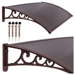 Daszek nad drzwi Beno 80x150cm brązowy