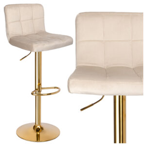 Hoker barowy Arako Gold beżowy Velvet