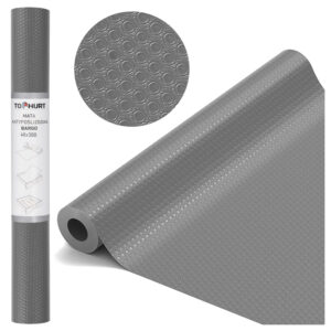 Mata antypoślizgowa do szuflad BARGO 48 x 300 cm szara