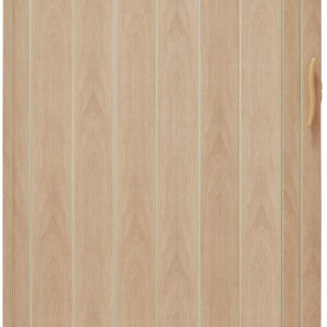 Drzwi harmonijkowe 001P DĄB SONOMA MAT - 90 cm