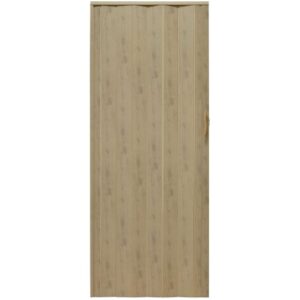 Drzwi harmonijkowe 001P WIĄZ MAT G - 100 cm