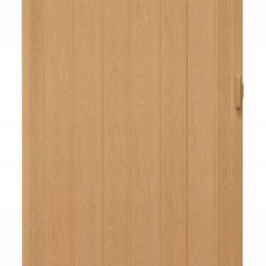 Drzwi harmonijkowe 004-100-02 jasny dąb 100 cm