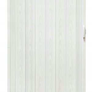 Drzwi harmonijkowe 004-100-04 biały dąb 100 cm