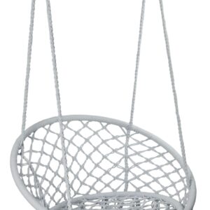 Fotel wiszący Bocianie gniazdo TOGO szary