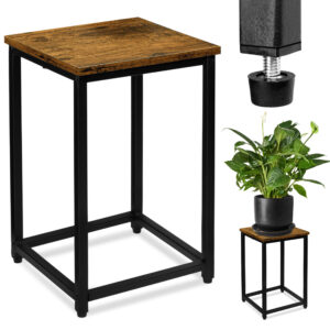 Kwietnik loftowy ARBEN RUSTIC loft czarny 40 cm