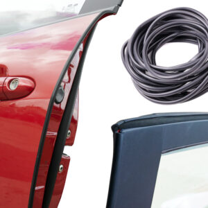 Osłona krawędzi drzwi samochodu uszczelka odbojnik profil zabezpieczenie do auta rantu 5m czarny