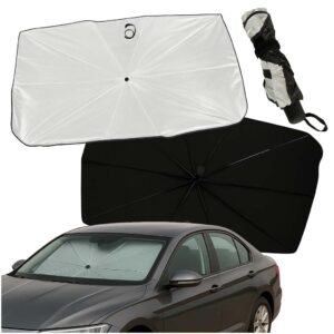 Parasol osłona przeciwsłoneczna na przednią szybę do samochodu auta mata składana UV 65x110cm