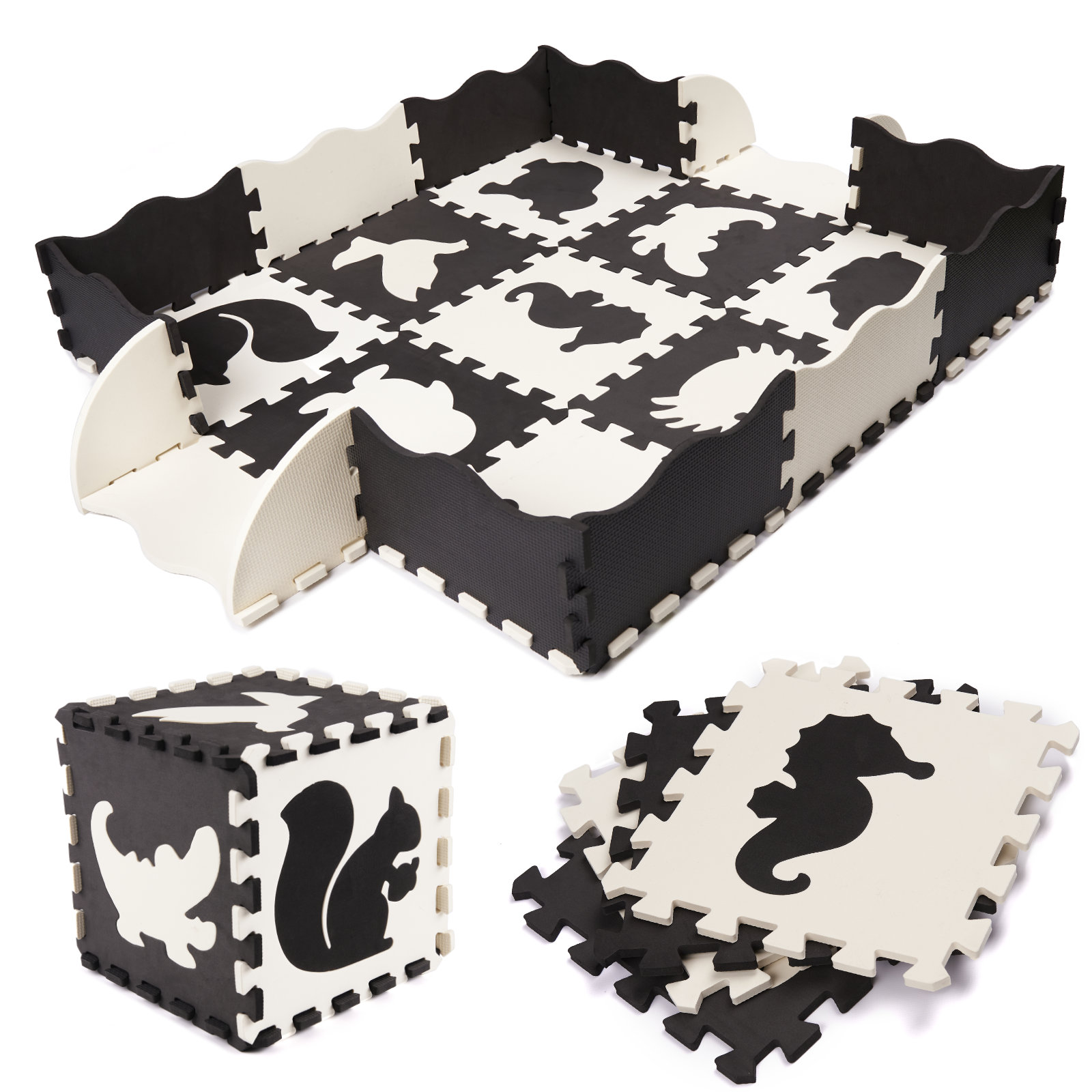 Puzzle-piankowe-mata-dla-dzieci-25el-czarno-biale-861841