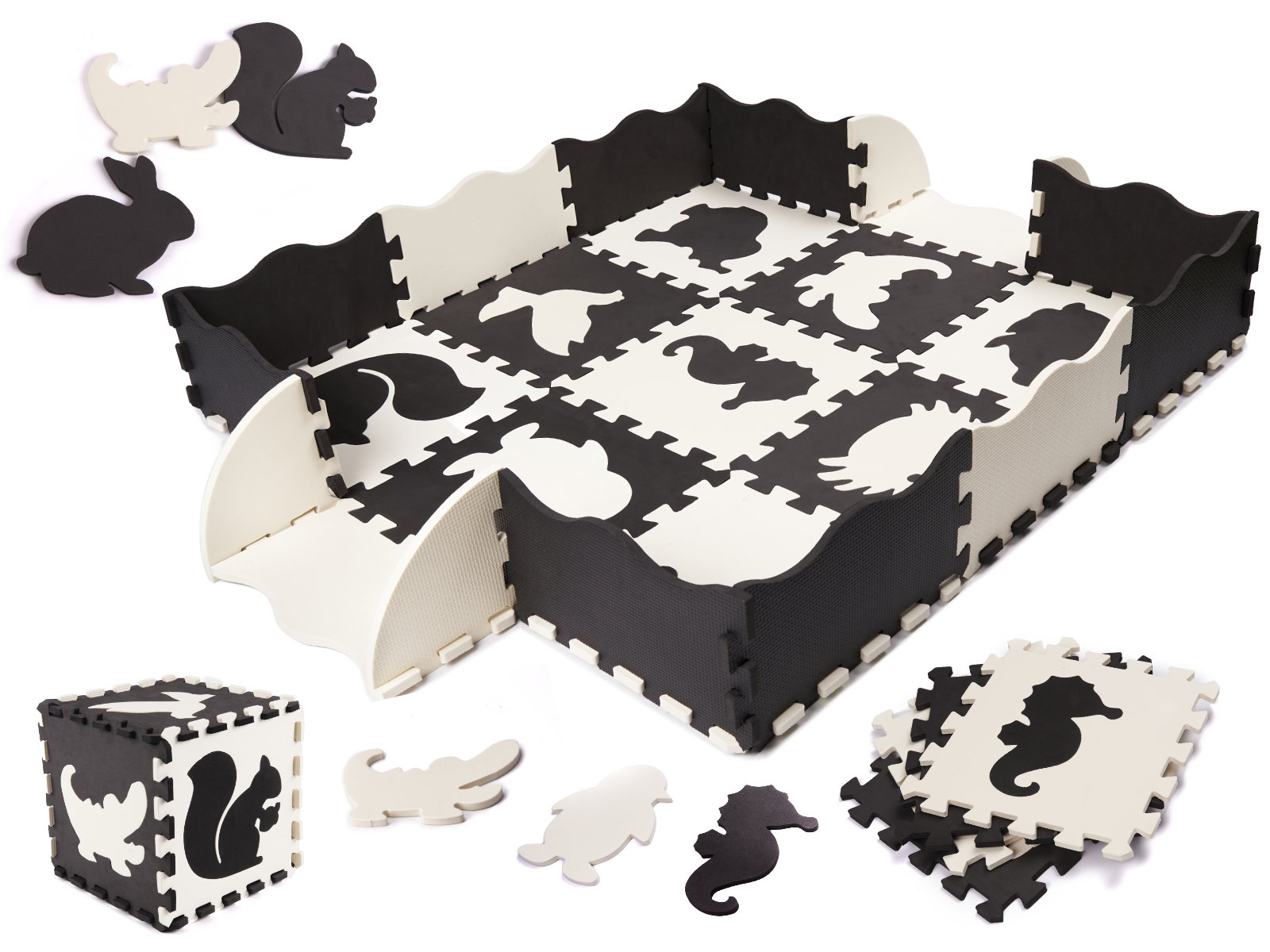 Puzzle-piankowe-mata-dla-dzieci-25el-czarno-biale-863841