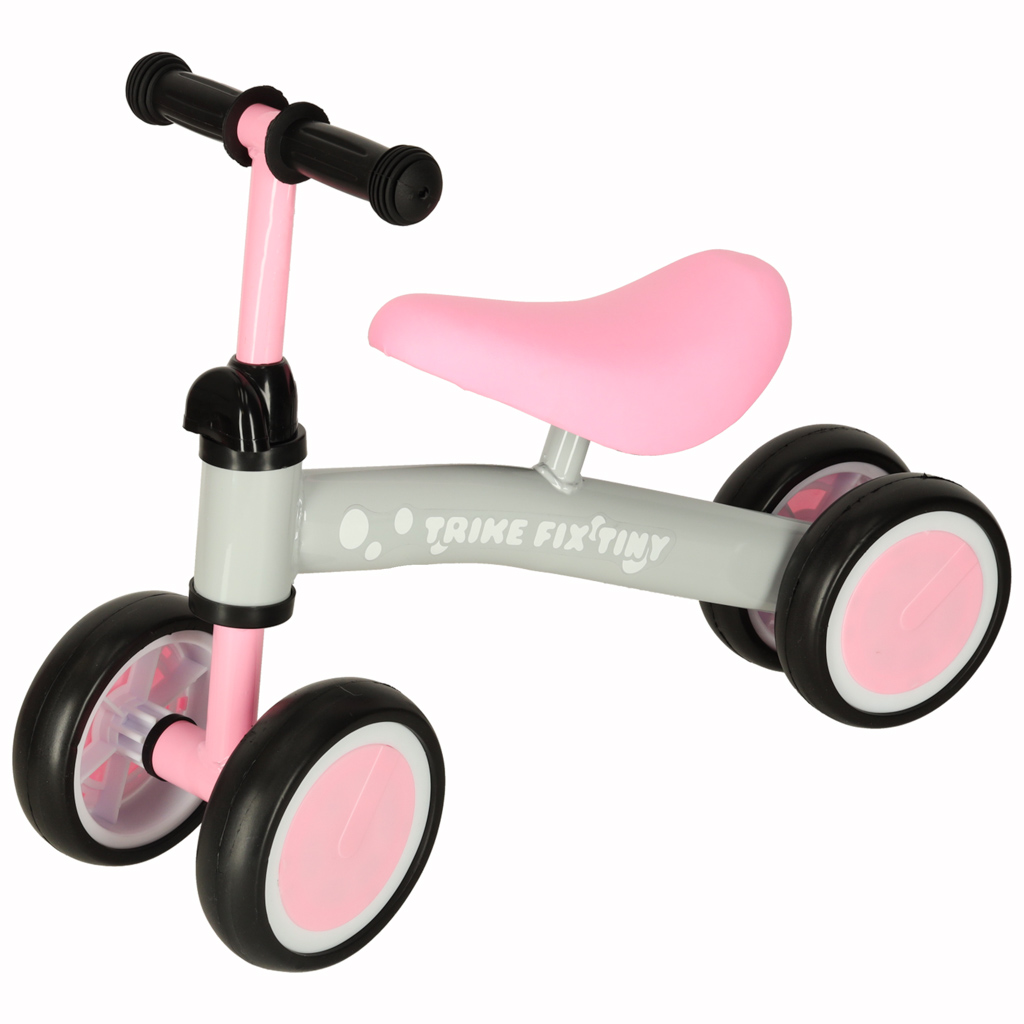 Rowerek-biegowy-Trike-Fix-Tiny-jezdzik-chodzik-4-kola-regulacja-kierownicy-rozowy-167035