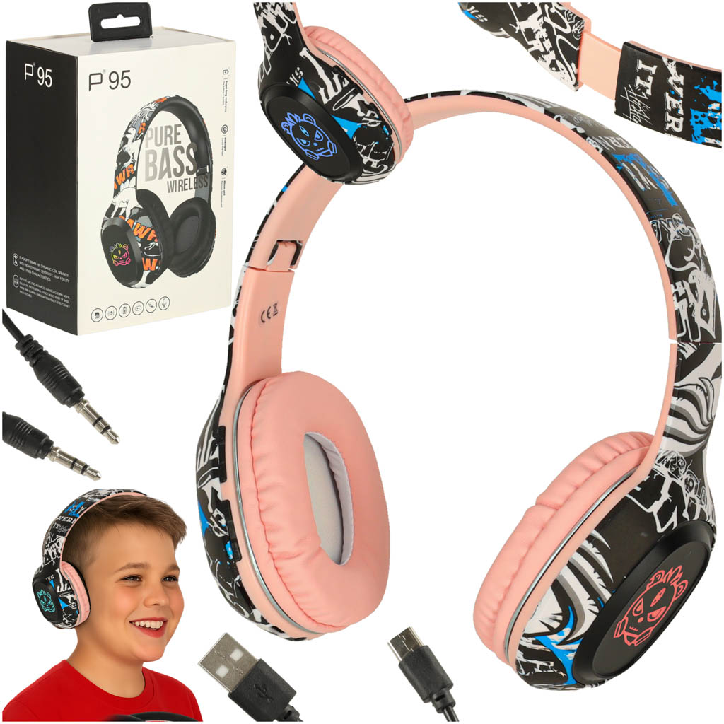 Sluchawki-bezprzewodowe-nauszne-Bluetooth-Gaming-Sport-rozowe-174152