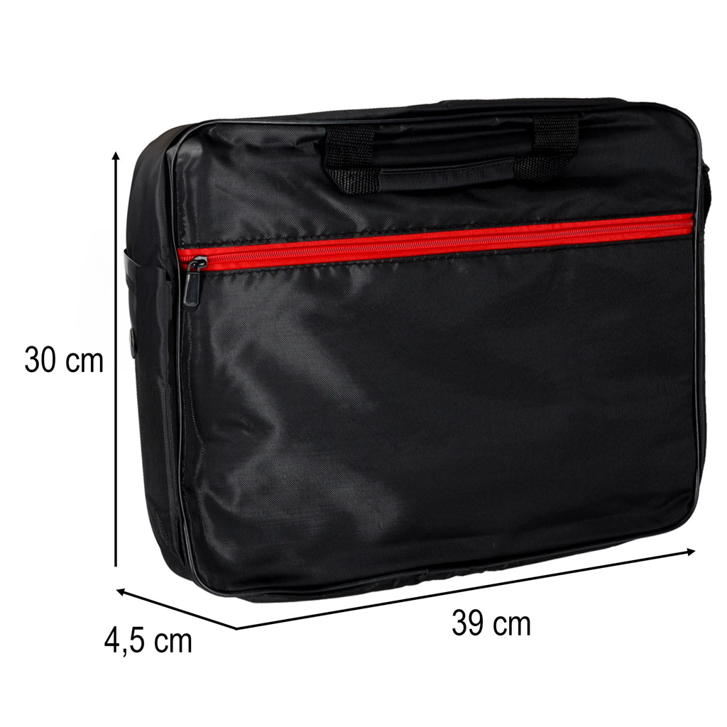 Torba-na-laptopa-15-6-cali-etui-pokrowiec-z-paskiem-teczka-damska-meska-czarna-174703