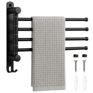 WIESZAK na ręczniki CETRI czarny