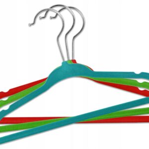 Wieszak welurowy Mini komplet 30 sztuk